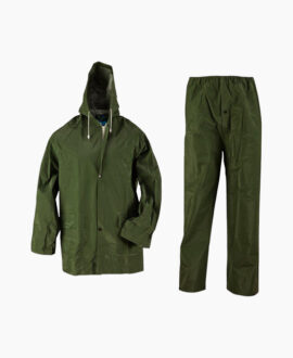 Giacca e pantalone impermeabile PVC/PU Verde 103VPU | Seba Group Shop