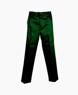 Pantalone in Cotone Verde 461VE | Seba Group Shop